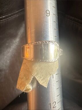 sz 10 sterling silver ring made by my parents